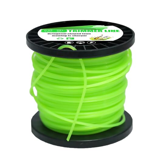 1LB Nylon Achteckige Form Mähen Trimmer Linie Trimmer Kopf String For Rasentrimmer Rolle Gras Seil Linie Brushcutter Drähte(2.7mm 72m) von DSXPZBGED