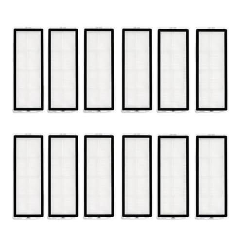 24PCS Waschbare Filterkartusche, Komponente For Xiaomi,X10+ X10 Plus X20+ X20 Plus Roboter-staubsauger Filter For Die Haushaltsreinigung(12PC) von DSXPZBGED