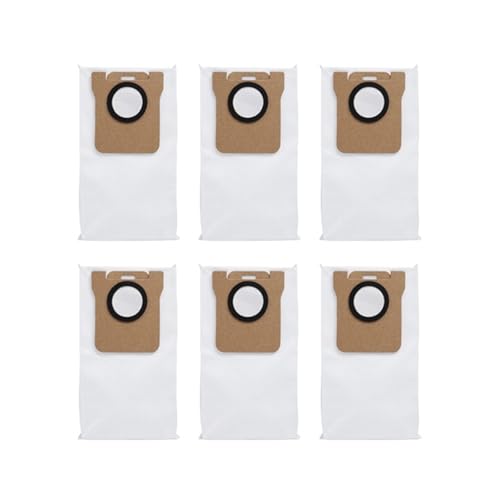 4,0 L Staubbeutel-Ersatzzubehör, Kompatibel Mit XiaoMi, Kompatibel Mit Mi, Roboter-Staubsauger 2 Ultra STYTJ05ZHM, Staubbox, Staubbehälter, Müllbeutelteile(6pcs) von DSXPZBGED