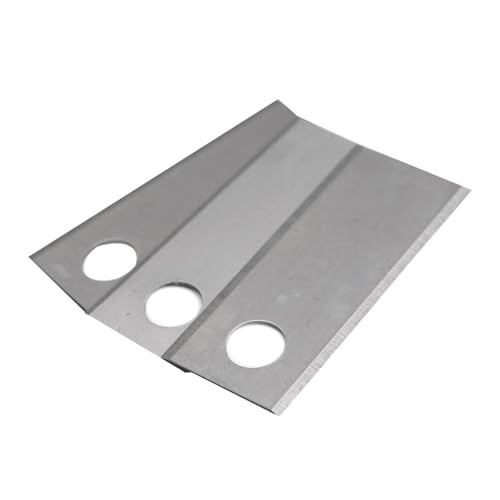 42,5 X 17,5 X 0,6 Mm Ersatzklinge For Rasenmäherroboter, Rostfrei, Langlebig, Automatischer Mäher, Kompatibel Mit BIGMOW, DIY-Roboter-Schneidemaschine(WHITE) von DSXPZBGED