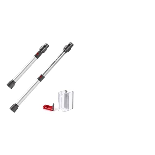 Ausziehbarer Stab, kompatibel mit Dyson, V7 V8 V10 V11 V15 Akku-Staubsauger, vielseitiges Ersatzzubehör for Stabstaubsauger(Silver) von DSXPZBGED