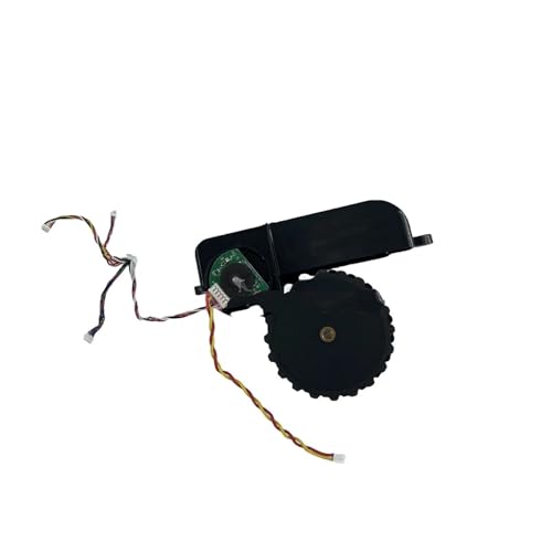 DSXPZBGED Zubehör L Und Rechts Anti-Rutsch-Räder Montage Ersatzteile Zubehör, Kompatibel for Viomi, V2 V2pro V3 V3pro Staubsauger(Black R) von DSXPZBGED