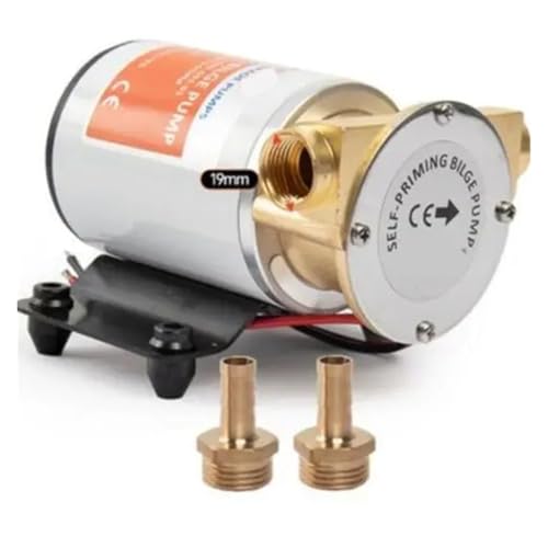 Elektrische Deckspülpumpe 12 V SFSP1-080-003-01 Marine-Entwässerungspumpe Mit Großem Durchfluss, Selbstansaugende Kreiselpumpe For Yachten(24V SFSP2-080-003-01) von DSXPZBGED