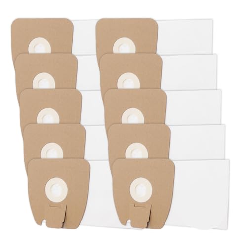 Ersatz-MM-Staubsaugerbeutel, Kompatibel Mit Eureka, Style MM, Mite 3670 60295A 60295 Kehrmaschine, Doppellagige Papierstaubbeutel(10 PACK) von DSXPZBGED