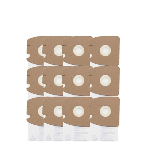 Ersatz-Staubbeutel, Kompatibel Mit Eureka, Stil MM/kompatibel Mit Mighty Mite, Zubehör For Bodenstaubsauger Der Serien 3670 Und 3680(12PCS) von DSXPZBGED