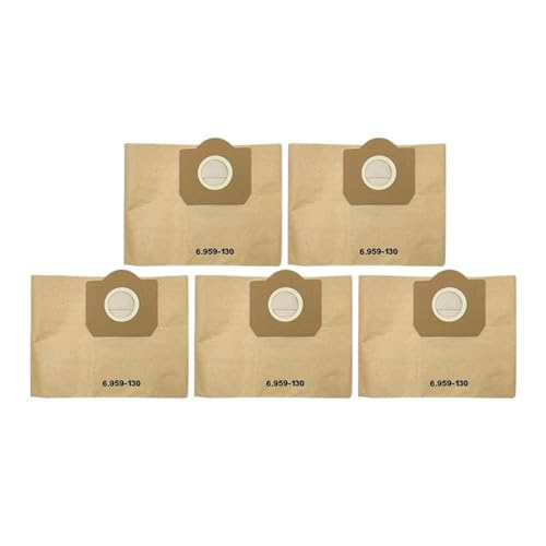 Ersatz-Staubbeutelfilter, Kompatibel Mit Kärcher, MV3 WD3 WD3200 WD3300 A2204 A2656 WD3.500P SE4001 SE4002 Staubsaugerteile(5PCS) von DSXPZBGED