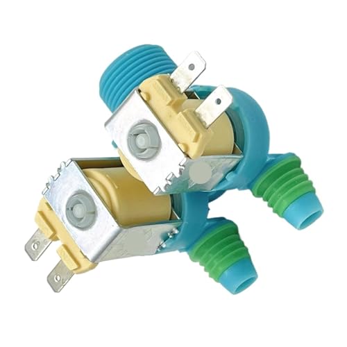 Geeignet, Kompatibel For Samsung, Waschmaschine Einlassventil DC62-00266G Magnetventil 110V/120V C-181/15-B09Q(Yellow) von DSXPZBGED