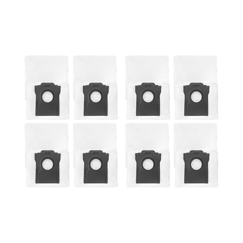 Kompatibel Mit Dreame, X50 Pro/X50 Ultra/L50 Pro Ultra/X50 Master/S50 Pro Ultra Roboter-Staubsauger, Ersatzteile, Müllstaubbeutel(8pcs) von DSXPZBGED