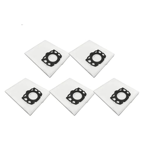 Kompatibel Mit Karcher, MV4 MV5 MV6 WD4 WD5 WD6 WD4000-WD5999 Roboter-Staubsauger, Staubbeutel, Einweg-Vliesfilterbeutel, Zubehör(5 pcs) von DSXPZBGED