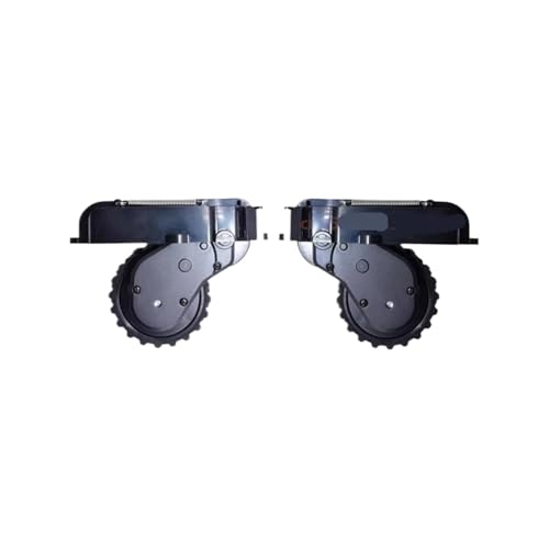 L Rechte Räder, Kompatibel for Xiaomi, Kompatibel for Mijia, Roboter STYTJ02YM Laufrad, Kompatibel for Viomi, V2 Pro Teile, Staubsauger-Ersatzzubehör(BK-LR) von DSXPZBGED