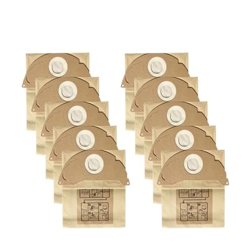 Staubbeutel, Kompatibel Mit Karcher, WD2250 A2004 A2054 MV2 WD2 Roboter-Staubsaugerteile, Müllbeutel, Papiertüten, Ersatzzubehör(10PCS) von DSXPZBGED