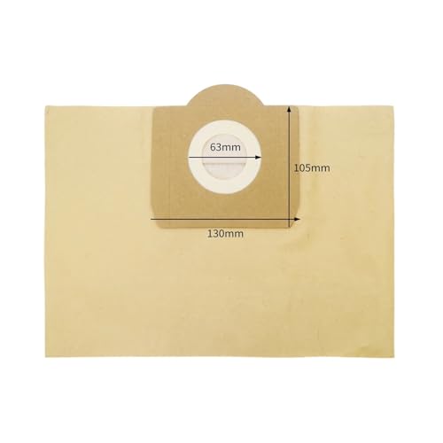 Staubbeutelfilter, Kompatibel Mit Karcher, MV3 WD3 WD3200 WD3300 A2204 A2656, Papierbeutel For Staubsauger, Kompatibel Mit Rowenta, RB88 RU100 RU101(10pcs) von DSXPZBGED