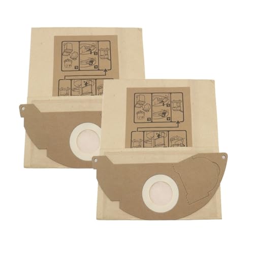 Staubsauger Papier Staubbeutel Filter Tasche, Kompatibel For Karcher, SE 5,100 SE 6,100 2501 2601 3001 EINE 2120 NT 181 Pro SE2001 SE3001(2PCS) von DSXPZBGED