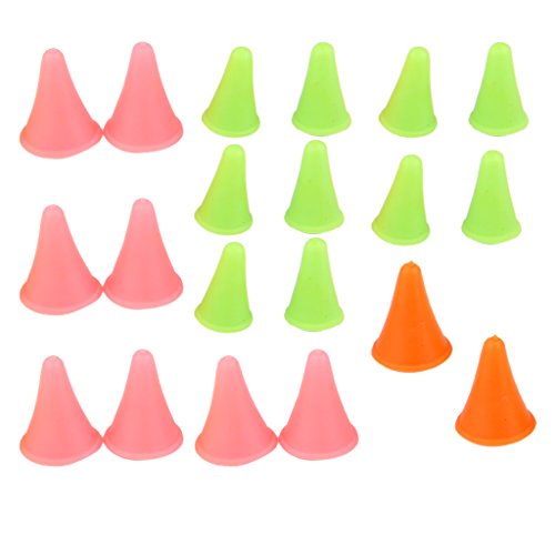 Cutefly 20x Kunststoff Grosse Klein Punkt Protektoren/Stopfen Fuer Stricknadeln Cutefly 20x Kunststoff Grosse Klein Punkt Protektoren/Stopfen Fuer Stricknadeln von DSYJ