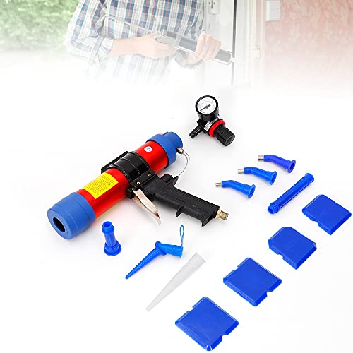 DSYOGX Silikonspritz Druckluft Kartuschen Presse Kartuschenpistole Silikonpistole 310ml für Glas, Fenster und Türen von DSYOGX