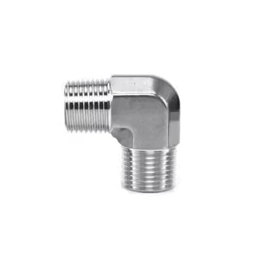 DSZUJTYROP 1/4" BSP Male Elbow 304 Stainless Steel High Pressure Forging Pipe Fitting Adapter DSZUJTYROP 1/4" BSP Male Elbow 304 Stainless Steel High Pressure Forging Pipe Fitting Adapter von DSZUJTYROP