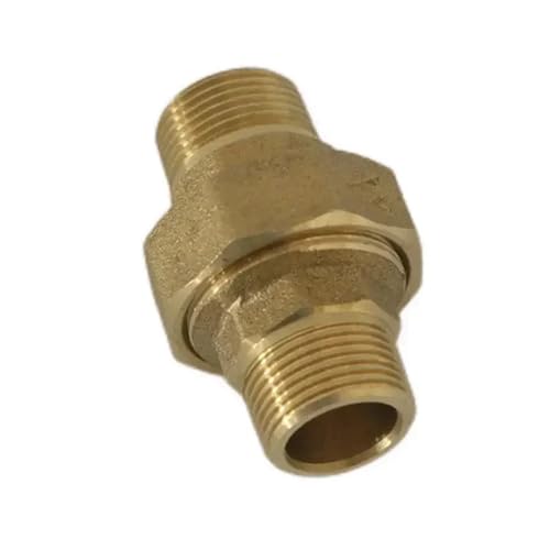 DSZUJTYROP 1-1/2" DN40 Thickened Brass Double Outer Wire Water Pipe Direct to Wire Outer Straight von DSZUJTYROP