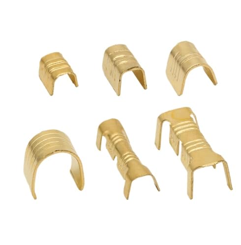 DSZUJTYROP 100Pcs DJ454 0.3-10mm2 U-Shaped Copper Wire Crimps Terminal Cold Pressing Connectors Docking Wire Connectors for Wire Tab Termin(DJ453 100Pcs) von DSZUJTYROP