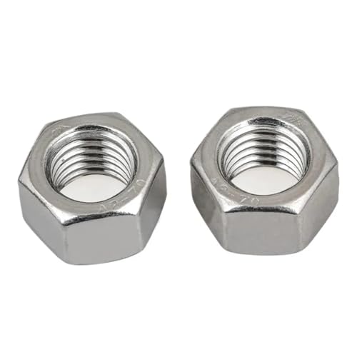 DSZUJTYROP 10PC 304 Stainless Steel Metric Hexagon Nut M8*1 Fine Tooth Locking Nut von DSZUJTYROP