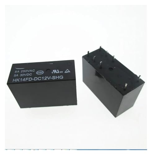DSZUJTYROP 12V Relay HK14FD-DC12V-SHG HK14FD-12VDC-SHG HK14FDDC12VSHG 12V DC12V 12VDC 5A 250VAC DIP8 DSZUJTYROP 12V Relay HK14FD-DC12V-SHG HK14FD-12VDC-SHG HK14FDDC12VSHG 12V DC12V 12VDC 5A 250VAC DIP8 von DSZUJTYROP