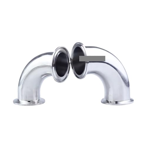 DSZUJTYROP 1PC 1.5" Tri Clamp x 32mm Pipe OD 304 Stainless Steel 90 Degree Elbow Fitting DSZUJTYROP 1PC 1.5" Tri Clamp x 32mm Pipe OD 304 Stainless Steel 90 Degree Elbow Fitting von DSZUJTYROP