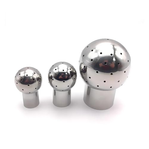 DSZUJTYROP 1pc 1-1/2" Internal Thread 304 Stainless Steel Fixing Spray Ball Wash Fitting DSZUJTYROP 1pc 1-1/2" Internal Thread 304 Stainless Steel Fixing Spray Ball Wash Fitting von DSZUJTYROP