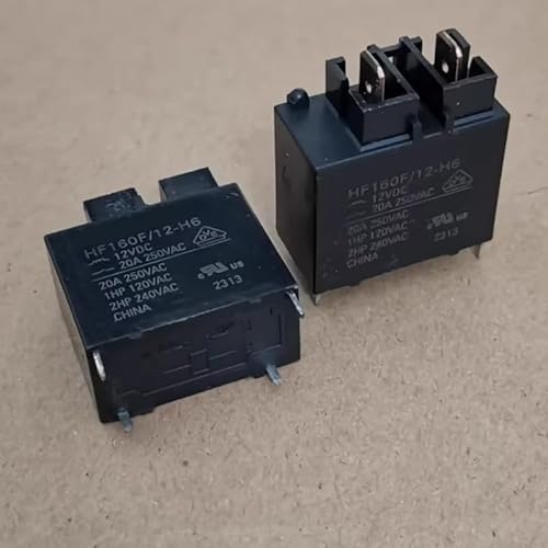 DSZUJTYROP 1pcs/Lot Relay:HF160F-12-H6 12VDC 4pins 20A/250VAC Air Conditioning Relay von DSZUJTYROP