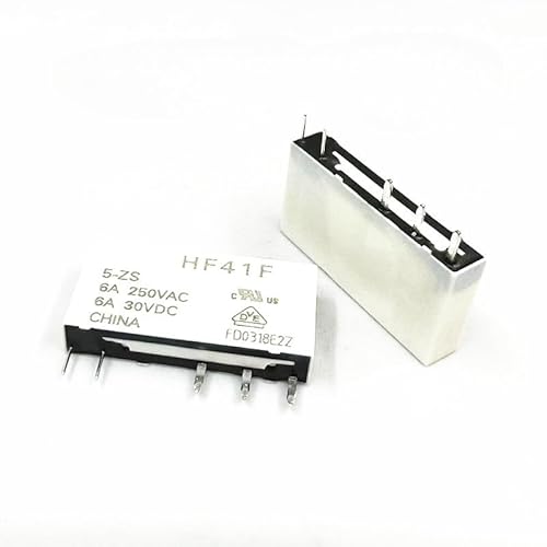 DSZUJTYROP 1pcs/Lot Relay:HF41F 5-ZS 12-ZS 24-ZS 5pins 6A HF(HF41F 12-ZS) von DSZUJTYROP