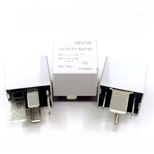 DSZUJTYROP 1pcs/Lot Relay:HFV16-12-H1TY-R 12V 70A 4pins Automotive Relay von DSZUJTYROP
