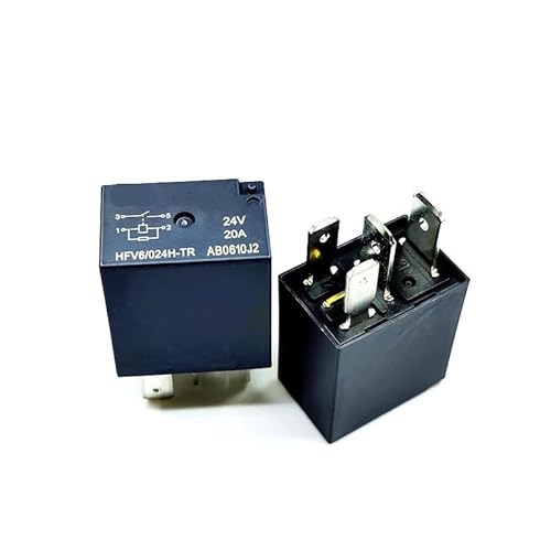 DSZUJTYROP 1pcs/Lot Relay:HFV6 024H-TR 24V 20A 4pins Automotive Relay von DSZUJTYROP