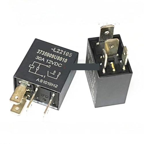 DSZUJTYROP 1pcs/Lot Relay:JAC-L22105 3735909U8010 12VDC 30A 4pins Automobile with Resistance Relay von DSZUJTYROP
