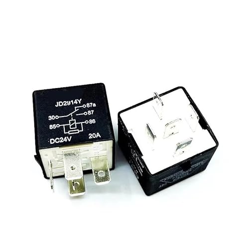 DSZUJTYROP 1pcs/Lot Relay:JD2914Y DC24V 20A 5pins Automotive Relay von DSZUJTYROP
