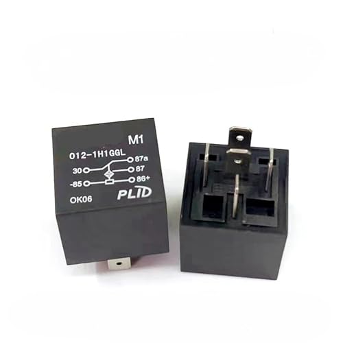 DSZUJTYROP 1pcs/Lot Relay:M1 012-1H1GGL 12V Car Flasher 5-pin LED Turn Control Relay von DSZUJTYROP