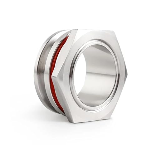 DSZUJTYROP 2'' Tri-Clamp Weldless Bulkhead Compression Fitting Stainless Steel SS304 von DSZUJTYROP