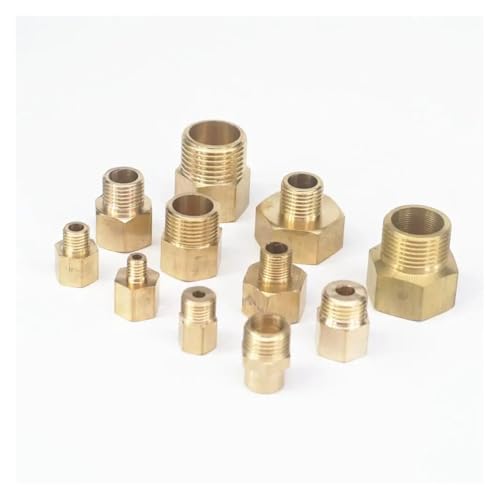 DSZUJTYROP 2pcs M12x1.5 Female - M8x1 Male Reducer Reducing Hex Pipe Fitting Pressure Gauge DSZUJTYROP 2pcs M12x1.5 Female - M8x1 Male Reducer Reducing Hex Pipe Fitting Pressure Gauge von DSZUJTYROP