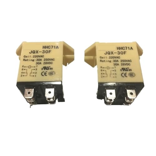 DSZUJTYROP 3Pieces/Lot JQX-30F 2Z AC 220V Coil 30A 250V AC Power Relay 8 Pin von DSZUJTYROP