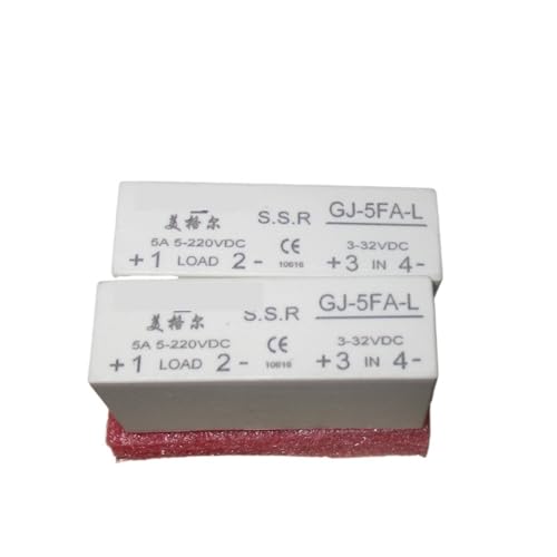DSZUJTYROP 5PCS/Lot Single Phase Solid State Relay GJ-5FA-L 220V 5A DIP von DSZUJTYROP