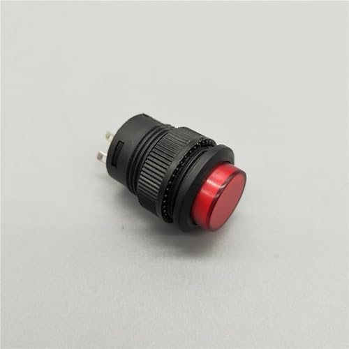 DSZUJTYROP 5Pcs 16mm R16-503AD Red LED Light Push Button Switch Self-Locking 3A/250V DSZUJTYROP 5Pcs 16mm R16-503AD Red LED Light Push Button Switch Self-Locking 3A/250V von DSZUJTYROP