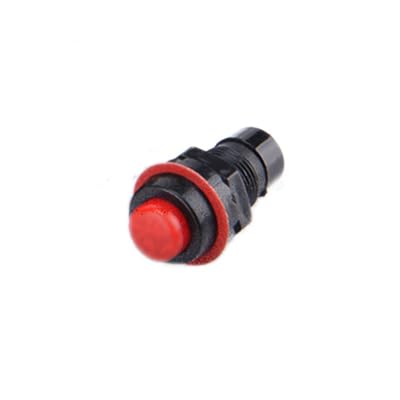 DSZUJTYROP 6Pcs DS-213 2Pin Red Push Button Switch 10mm Self Reset Miniature 1A 125V 3A 250V DSZUJTYROP 6Pcs DS-213 2Pin Red Push Button Switch 10mm Self Reset Miniature 1A 125V 3A 250V von DSZUJTYROP