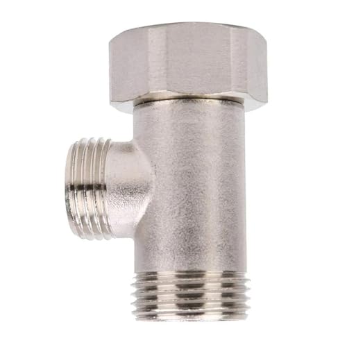 DSZUJTYROP Brass 1/2' Tee Joint 3 Way Plumping Pipe Fittings Chrome Plated T Filling Valve Bidet Water Heater Bathroom Accessori DSZUJTYROP Brass 1/2' Tee Joint 3 Way Plumping Pipe Fittings Chrome Plated T Filling Valve Bidet Water Heater Bathroom Accessori von DSZUJTYROP
