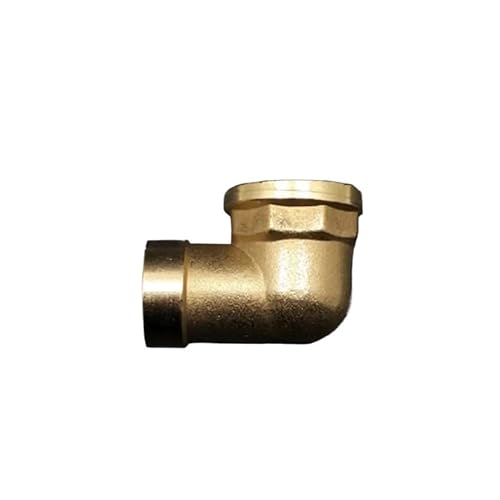 DSZUJTYROP Brass 90 Degree Elbow DN15 1/2" Female to 3/4" Female Reducer Pipe Fitting Adapter Coupling Connector DSZUJTYROP Brass 90 Degree Elbow DN15 1/2" Female to 3/4" Female Reducer Pipe Fitting Adapter Coupling Connector von DSZUJTYROP