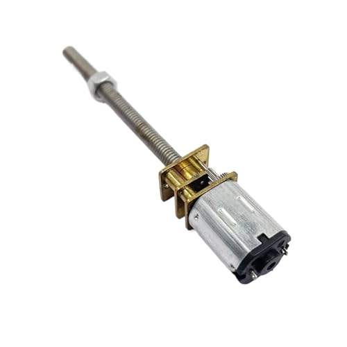 DSZUJTYROP DC1.5V-6V 370RPM-1500RPM N20 Full Metal Gearbox Gear Electronic Starter Screw Slide Deceleration Electronic Starter Motor von DSZUJTYROP
