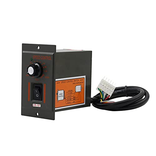 DSZUJTYROP Elektronischer Startgeschwindigkeitsregler US52 AC 220 V 50/60 Hz Elektronischer Start-Gouverneur Vorwärts und Rückwärts 15-400 W (180 W) von DSZUJTYROP