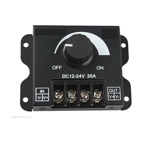 DSZUJTYROP LED Soft and Hard Light Strip lamp Band Light Adjustable Brightness Regulator Rotary Switches 12V/24V30A DSZUJTYROP LED Soft and Hard Light Strip lamp Band Light Adjustable Brightness Regulator Rotary Switches 12V/24V30A von DSZUJTYROP