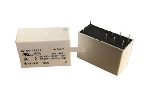DSZUJTYROP OZ-SH-124L1 24VDC Relay 16A 8pins von DSZUJTYROP