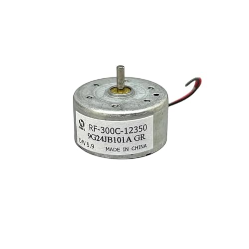 DSZUJTYROP RF-300FA-12350 3V- 6V 5.9VDC 24mm 300 Round Mute Electronic Starter Motor von DSZUJTYROP