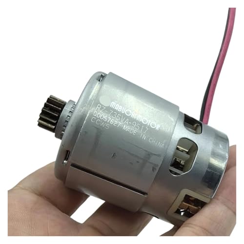 DSZUJTYROP RZ-735VA-9517 DC 12V 14.4V 18V High Speed 735 Electronic Starter with 15T Teeth Gear for Drill Screwdriver Circular Saw Motor von DSZUJTYROP