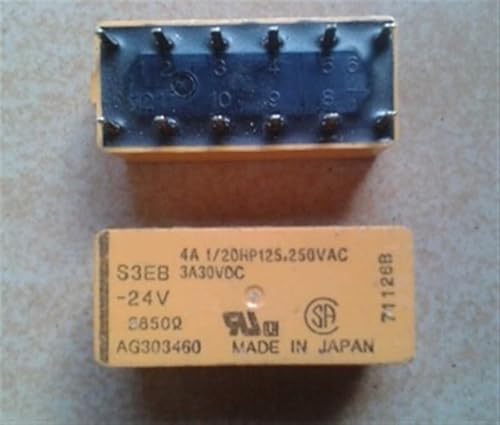 DSZUJTYROP Relay S3EB-24V S3EB 24V 24VDC DC24V Nais DIP12 von DSZUJTYROP