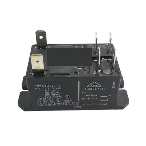 DSZUJTYROP T92S7D22-12 Inlet 30A/250VAC92S7D22-12 Relay 12VDC von DSZUJTYROP