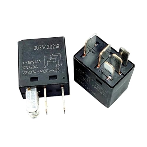 DSZUJTYROP V23074-A1301-X33 12V 20A 5-pin Automotive Relay 0035420219 von DSZUJTYROP